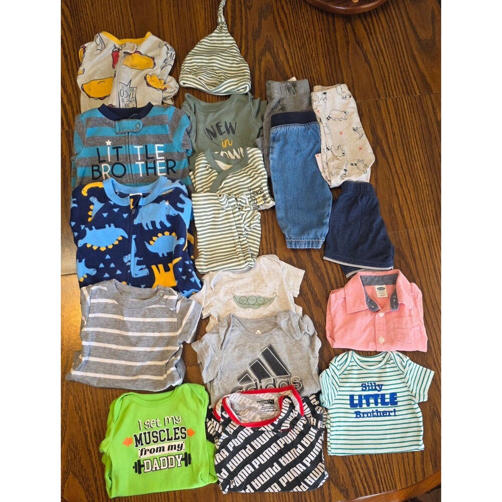 Baby boy clothing bundle 0-3 months